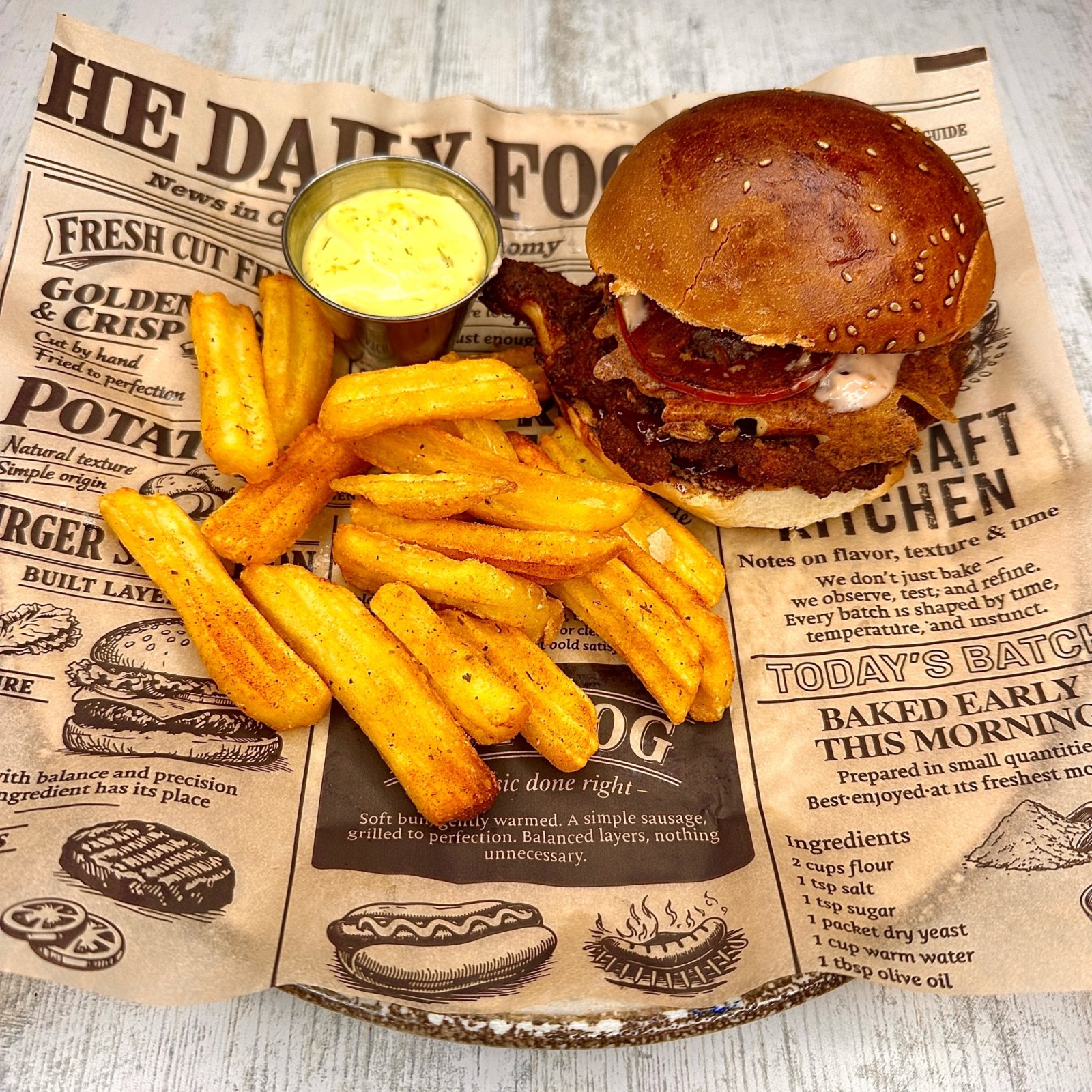 Smoky Jack Chicken Burger