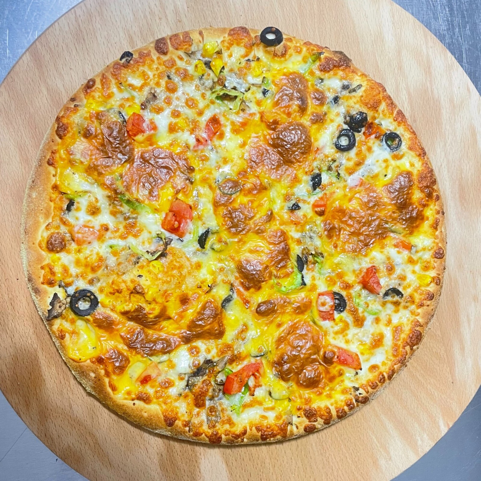 Cheddarlı Sebzeli Orta 27 cm 6 dilim