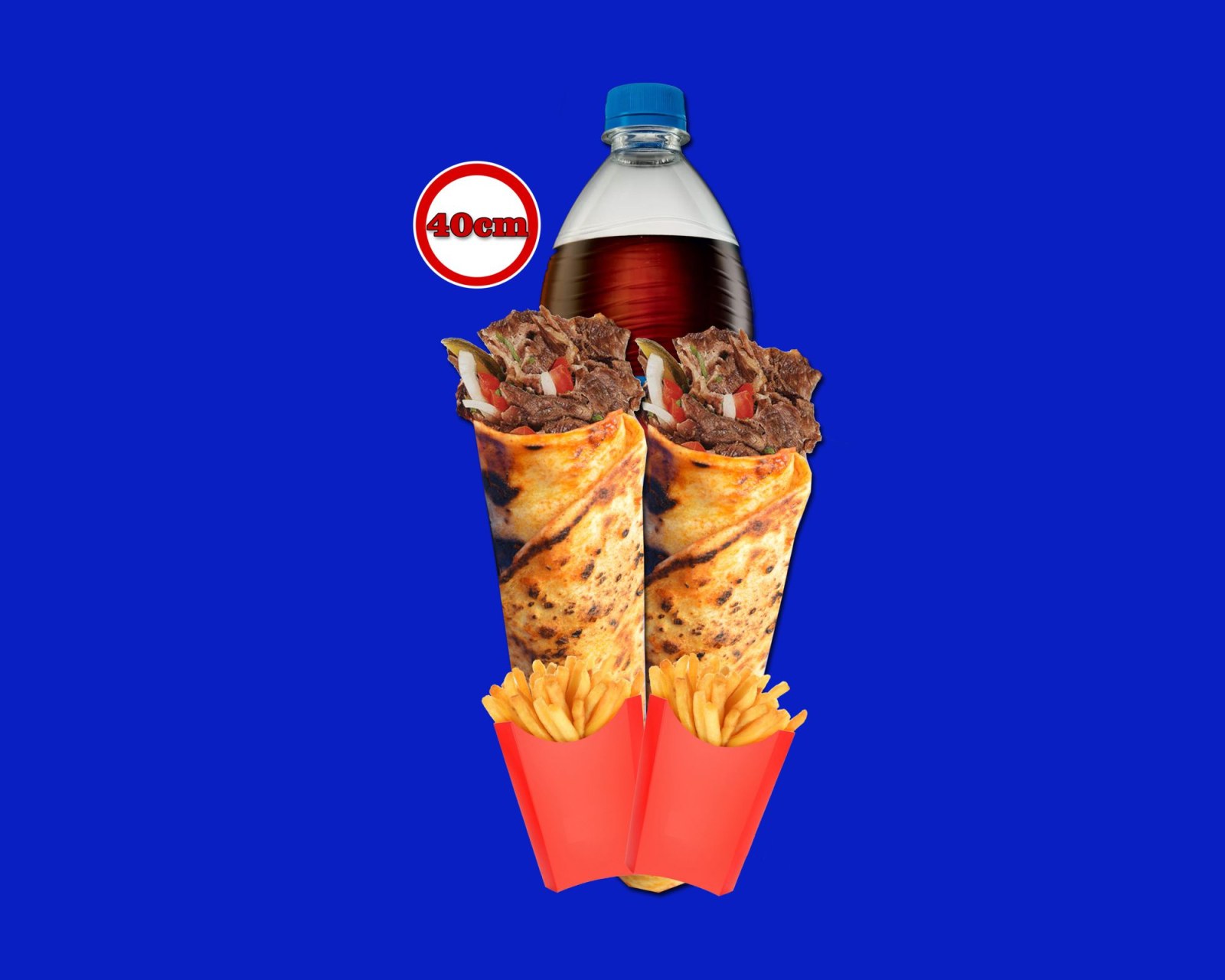 2'li Zurna Et Döner Dürüm Menü