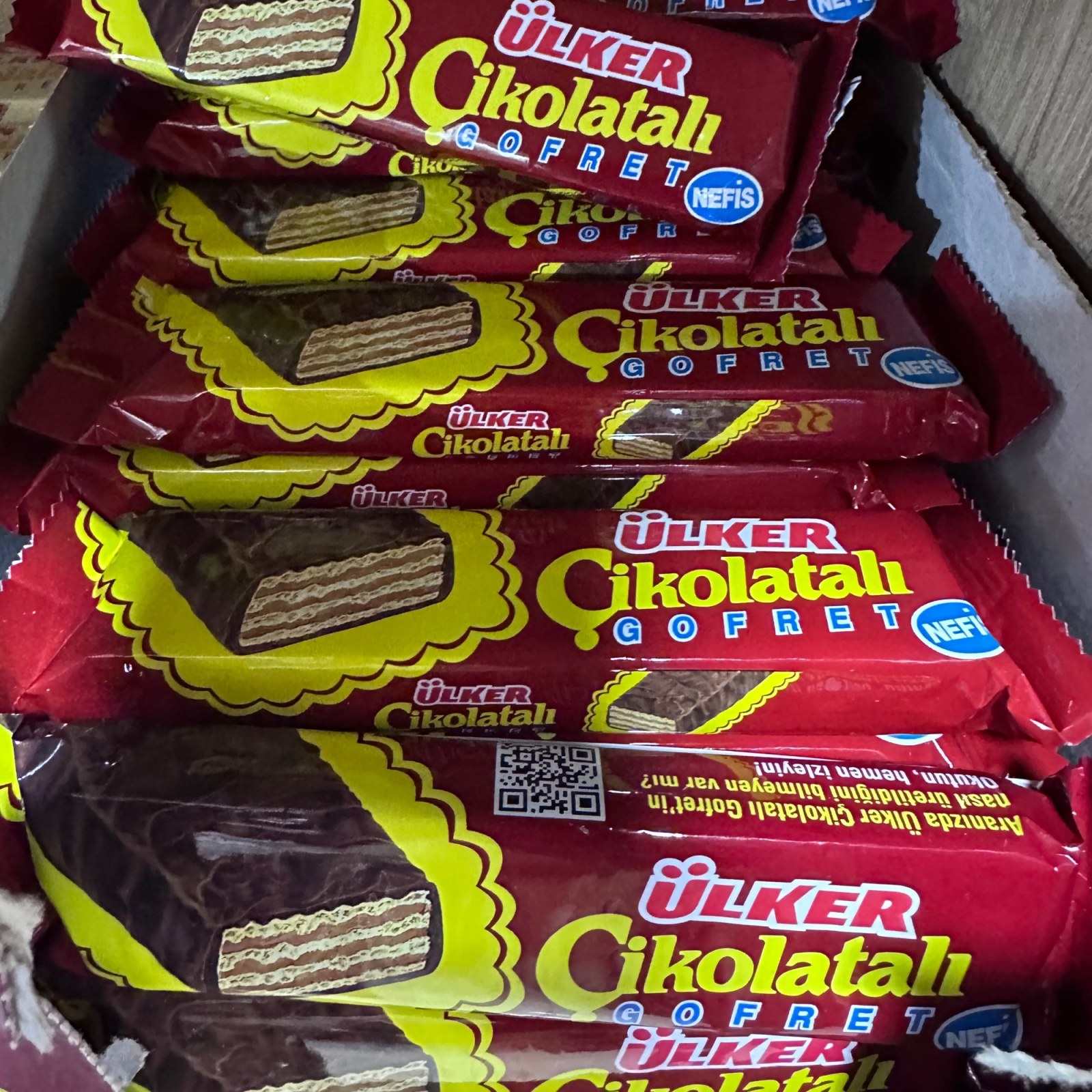Ülker çikolatalı gofret