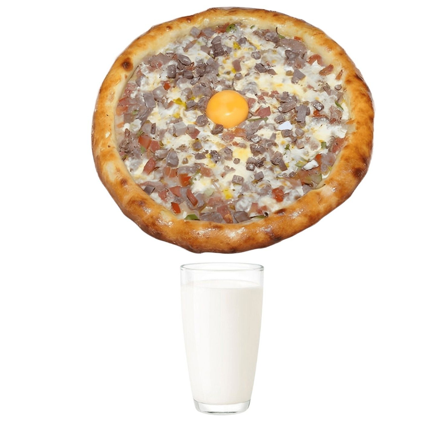 Trabzon Usulü Kapalı Kavurmalı Kaşarlı Pide Menü