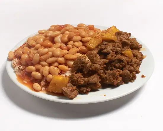Ciğerli Kuru Fasulyeli Pilav