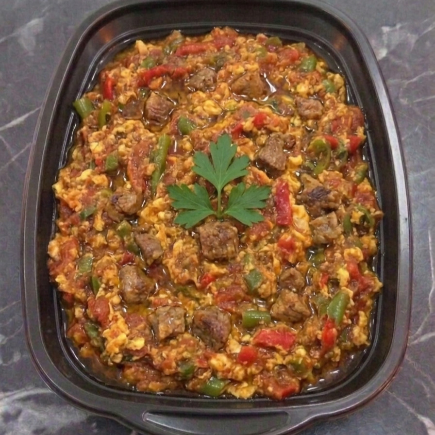 KAVURMALI MENEMEN 'soğanlı'