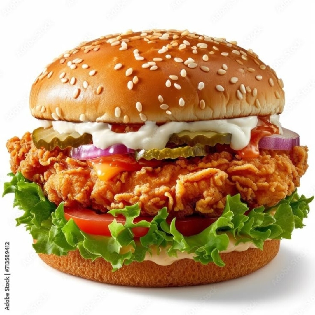 hamur işi special tavuk parçalı but burger