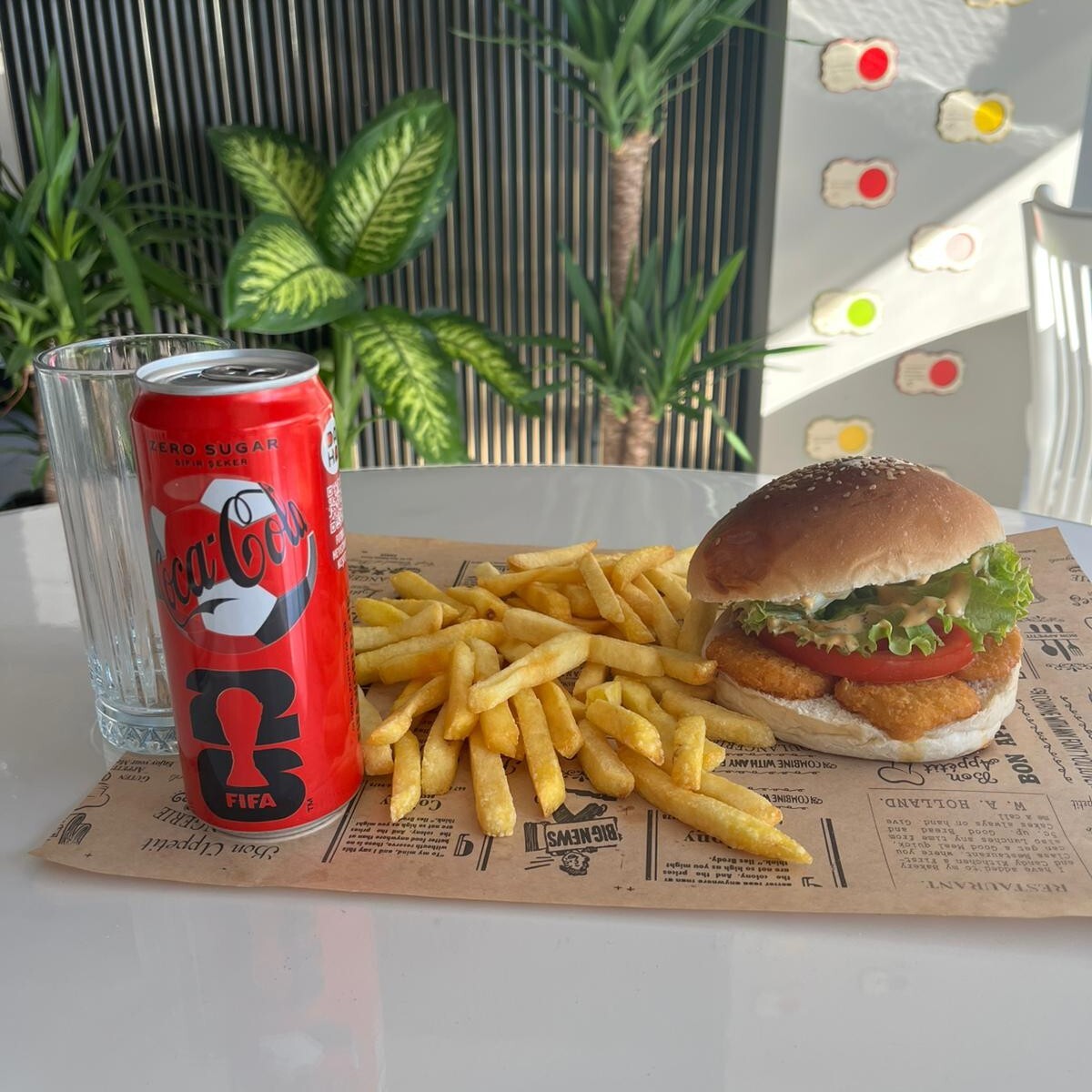 Çıtır Tavuk Burger
