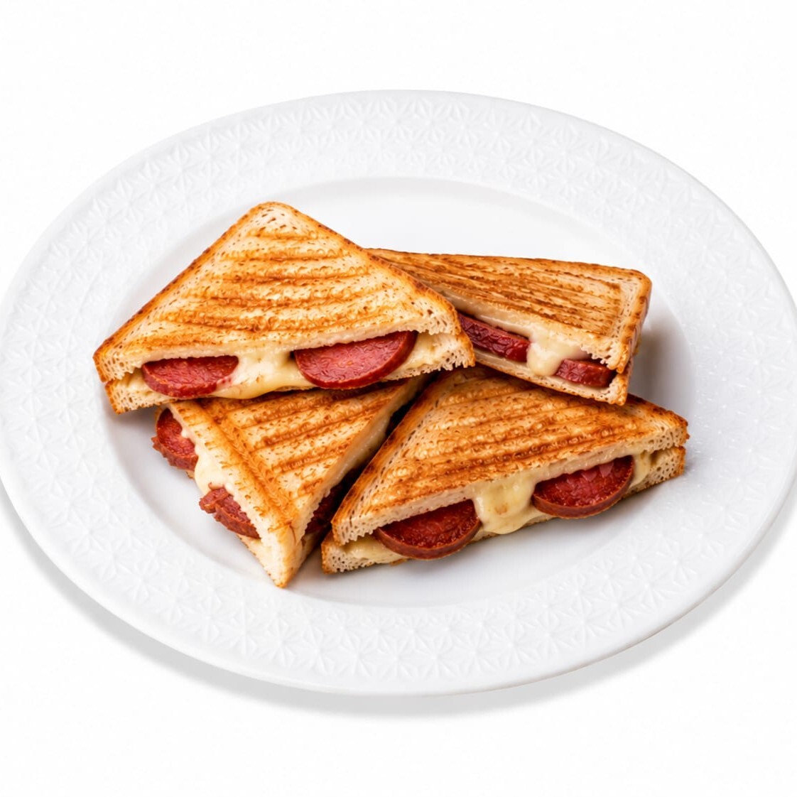 Sucuklu Kaşarlı Tost