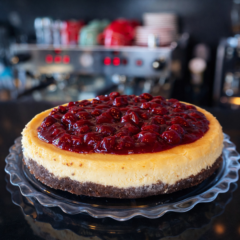 Vişneli Cheesecake