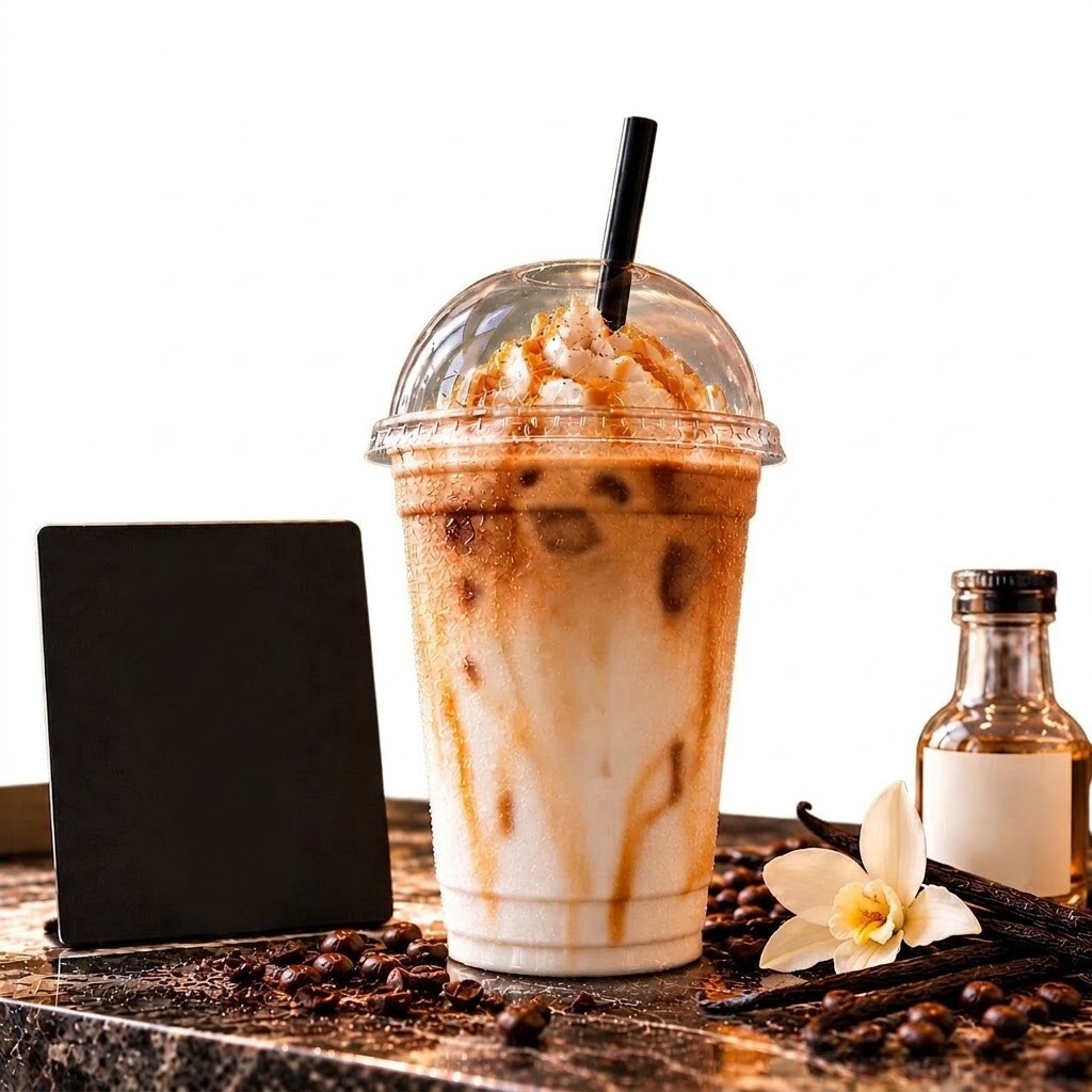 Iced Vanilla Latte