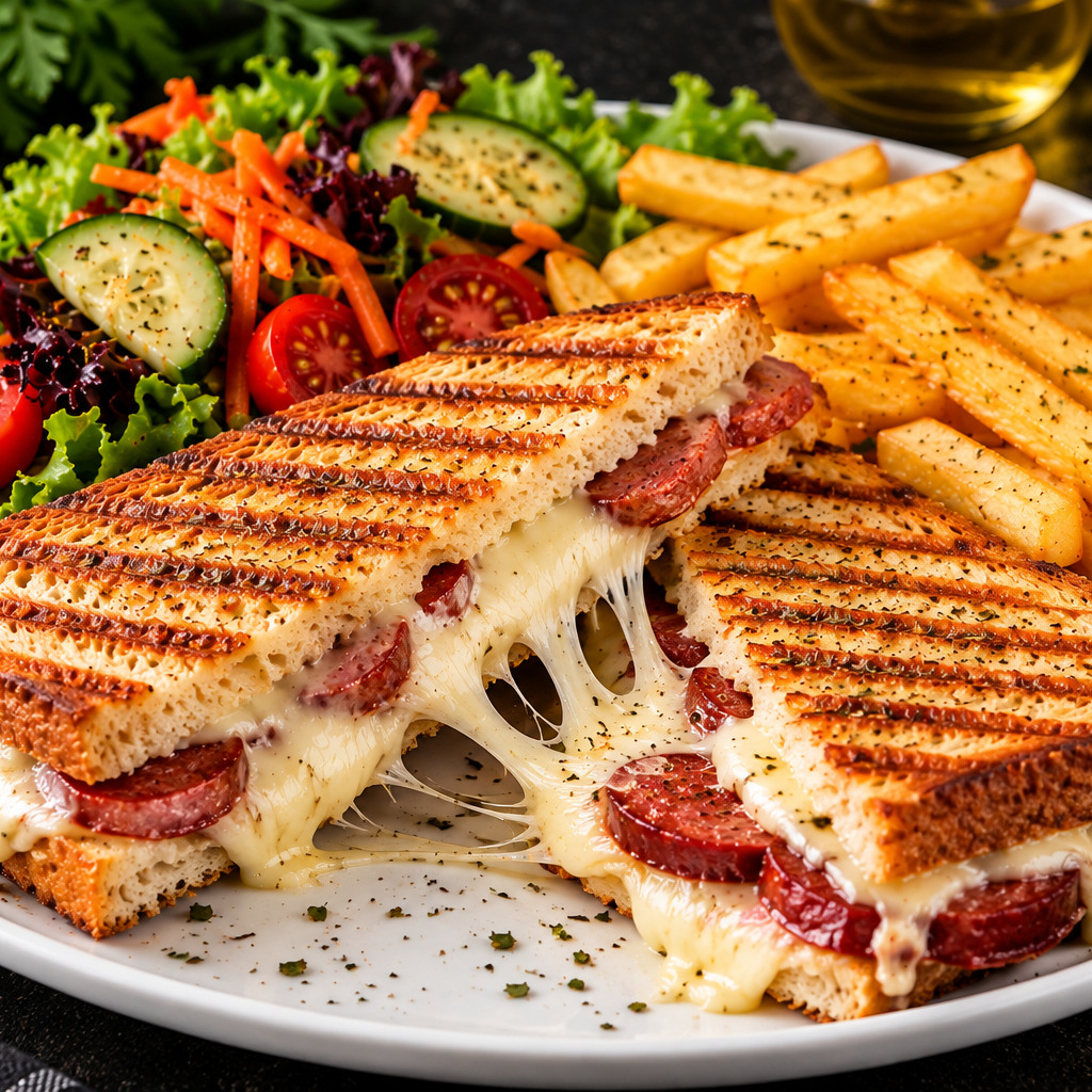 Kaşar Sucuklu Tost