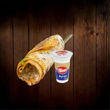Kaşarlı Dürüm + Ayran