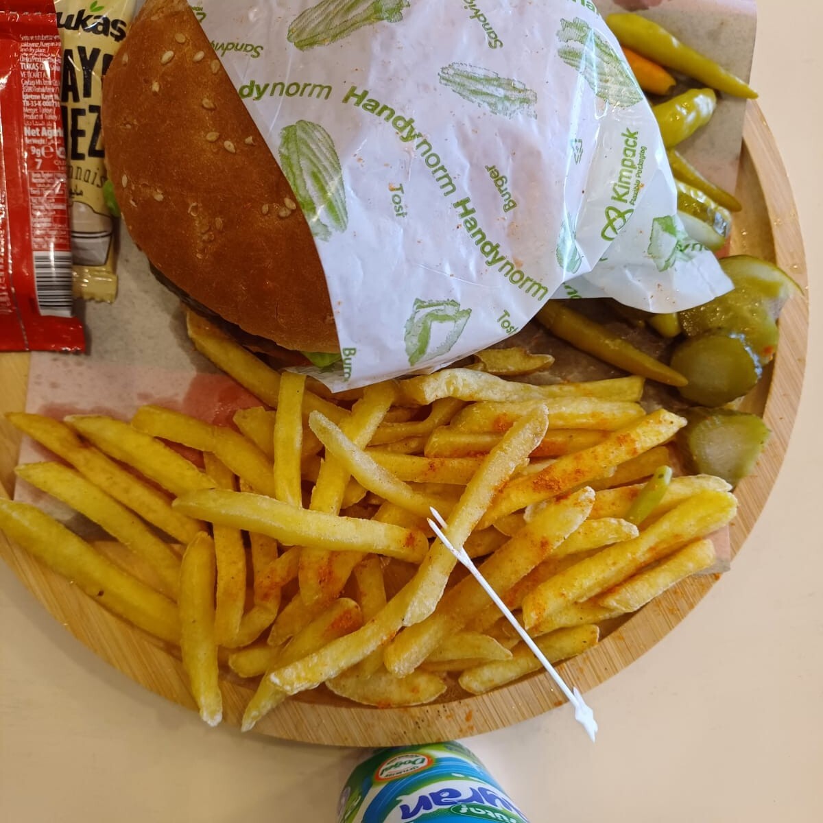 Et Hamburger Menü