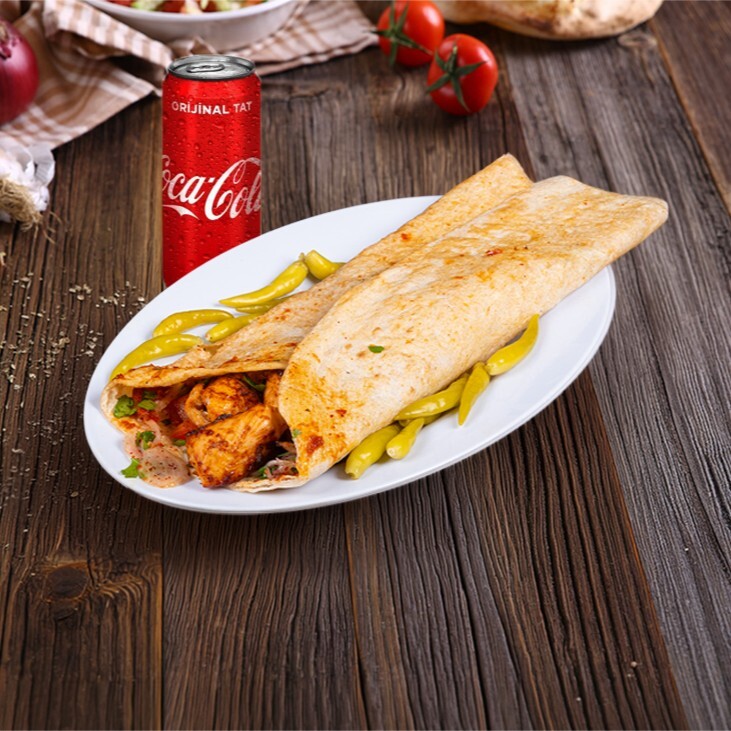 Tavuk Şiş Dürüm +Coca Cola 330 ml