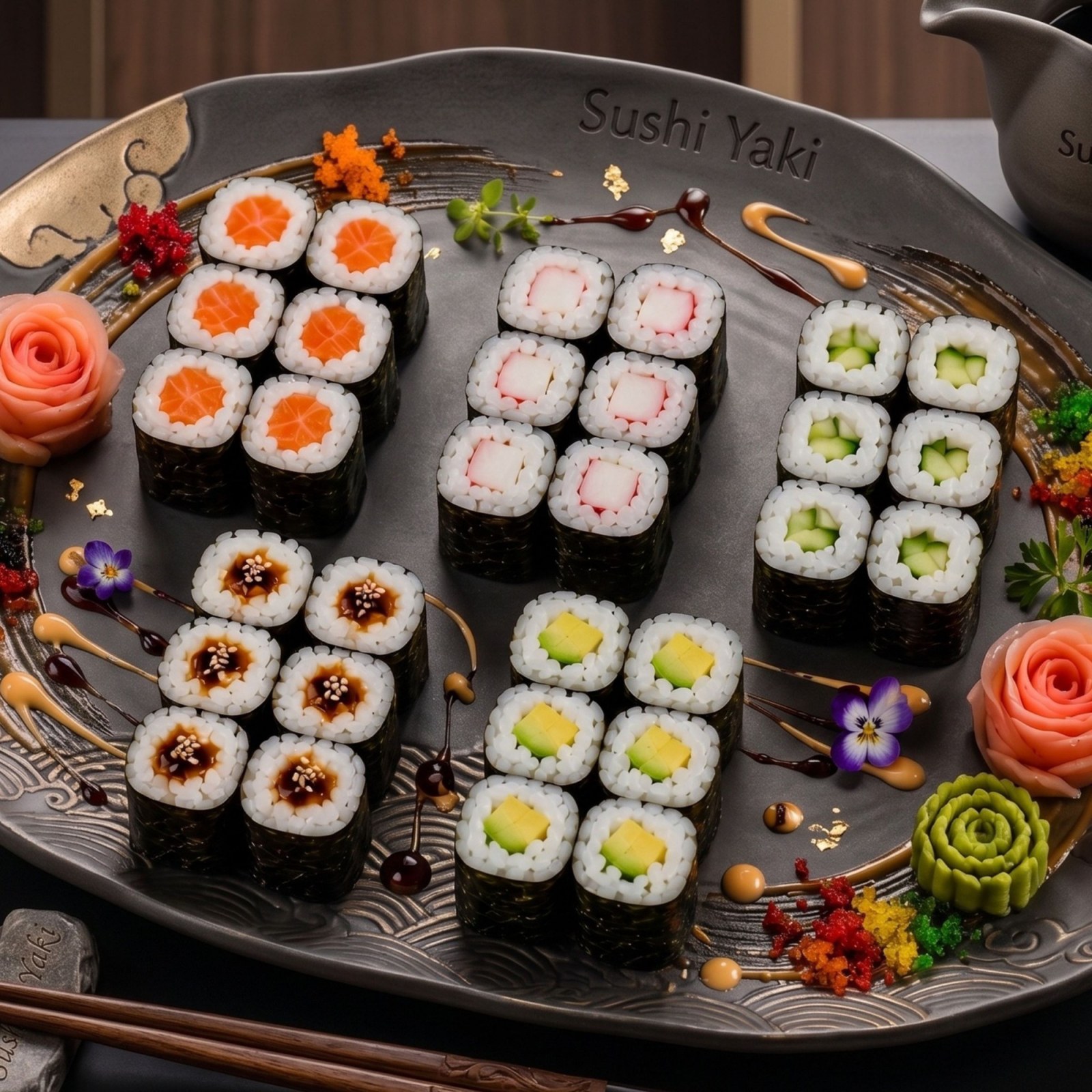 252- Sushi Yaki Maki Set (30 Pcs.)