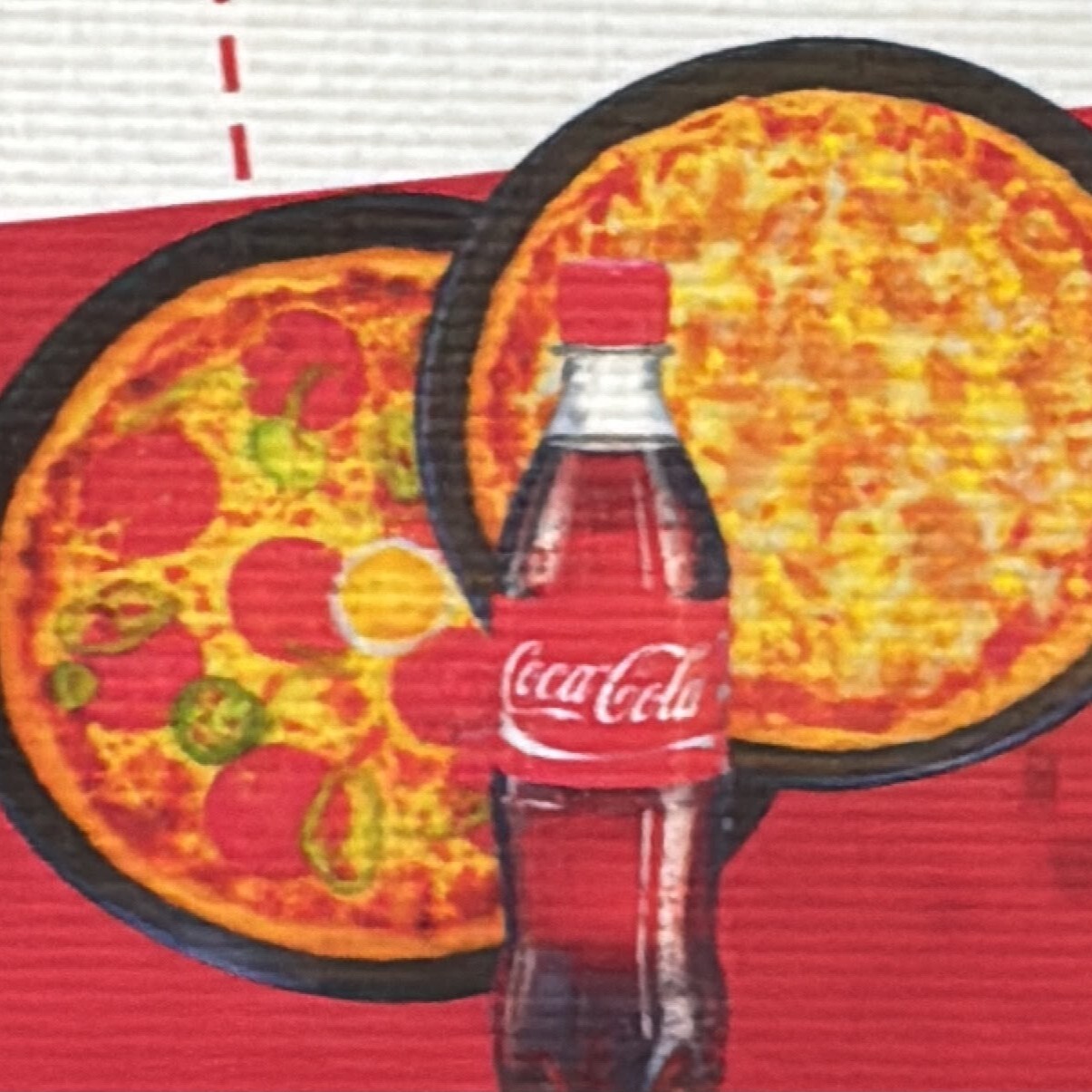 2 büyük boy pizza 1 lt içecek