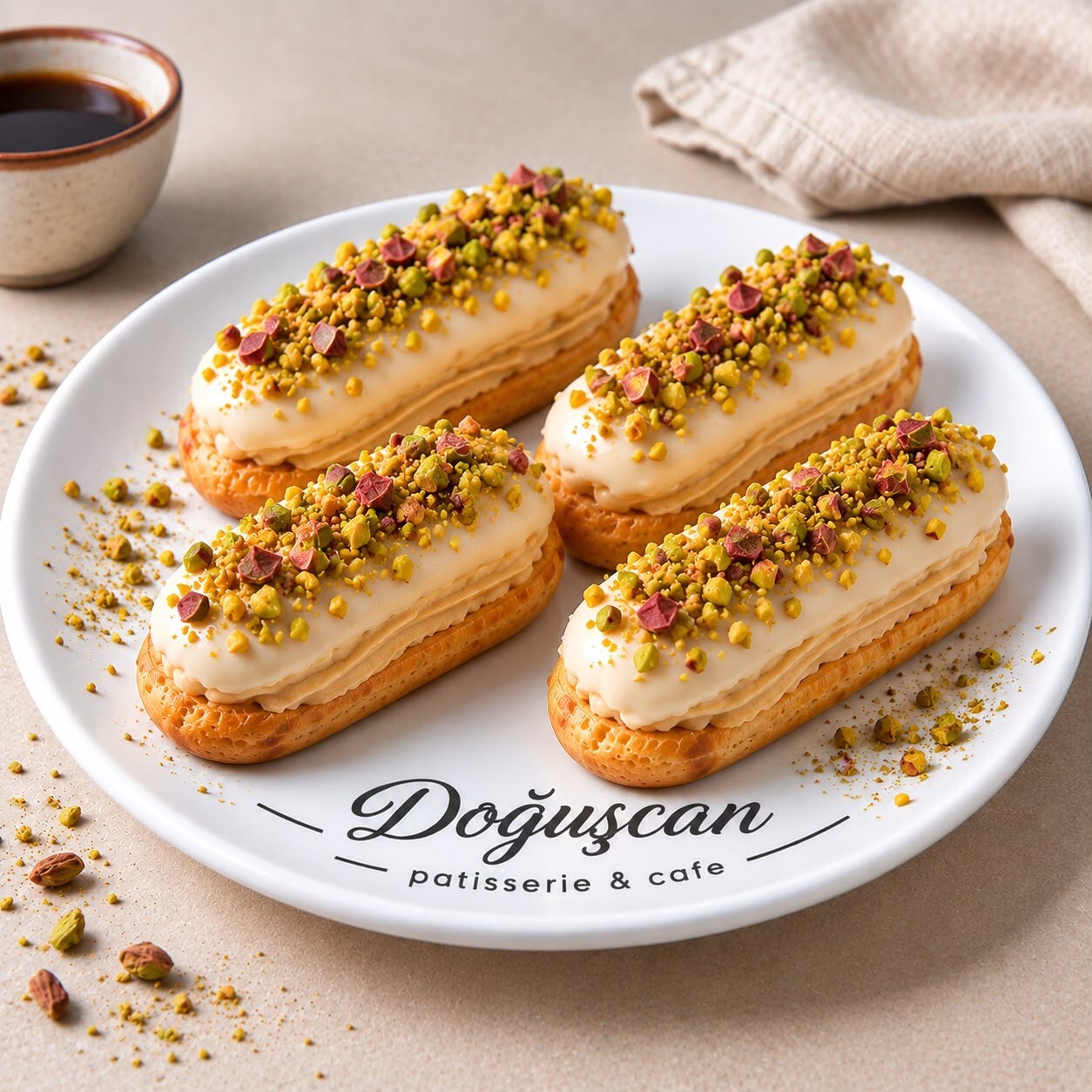 Fıstıklı Ekler ( 4 Adet )