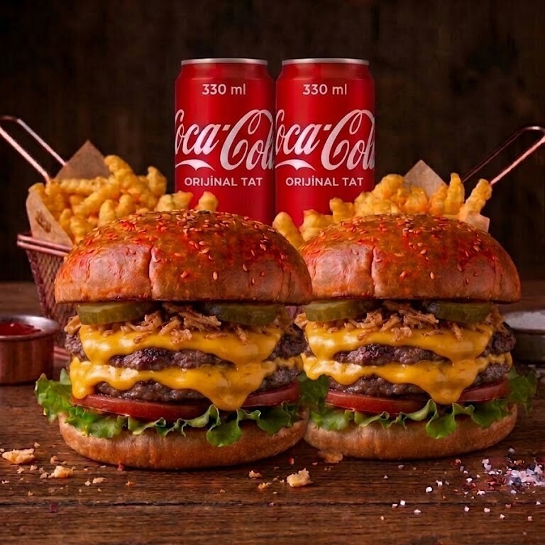 2'li Hamm Double Burger Menü