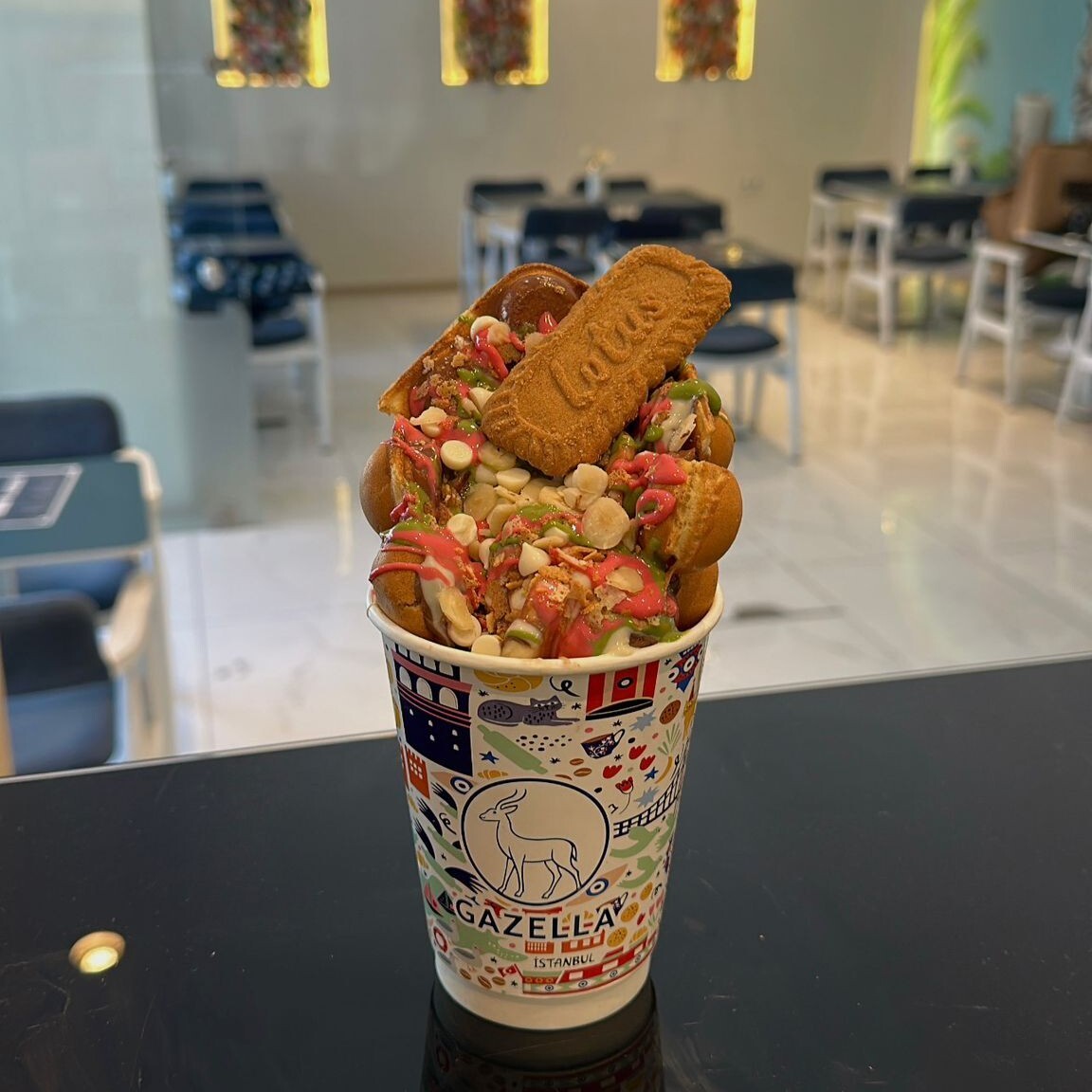Bubble Bardak Waffle