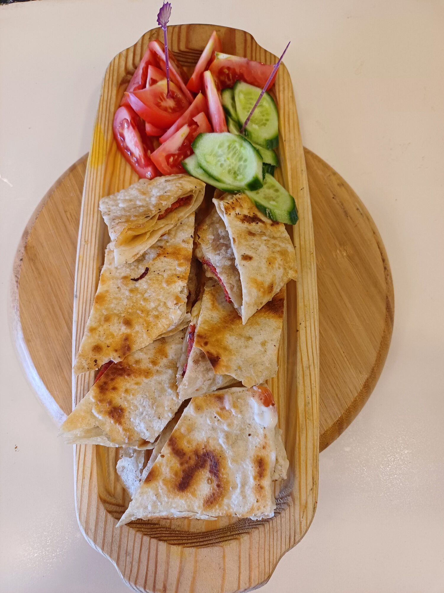 Berat Tavuk Kaşar Gözleme
