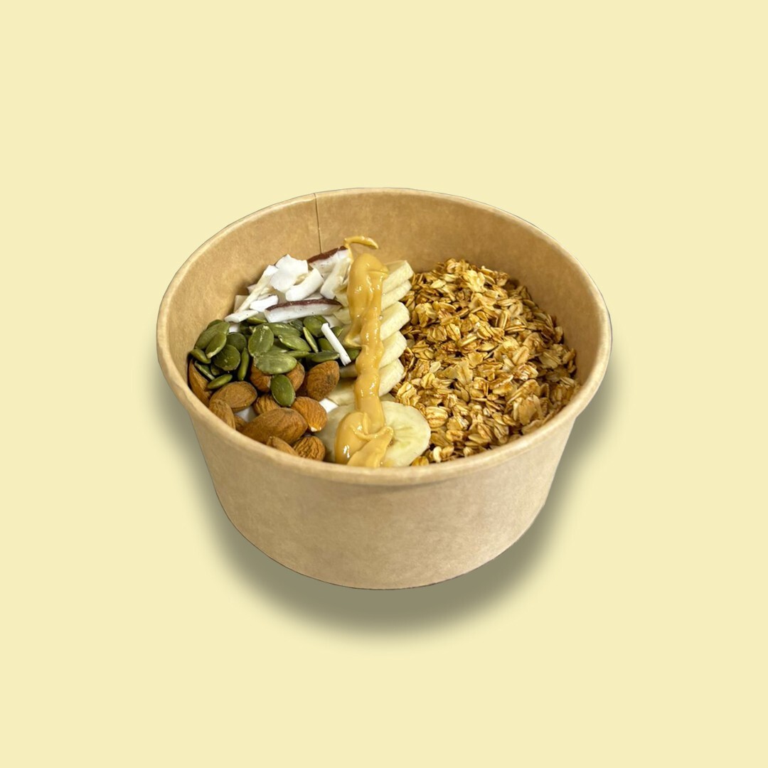 Muz & Yer Fıstığı Granola Bowl