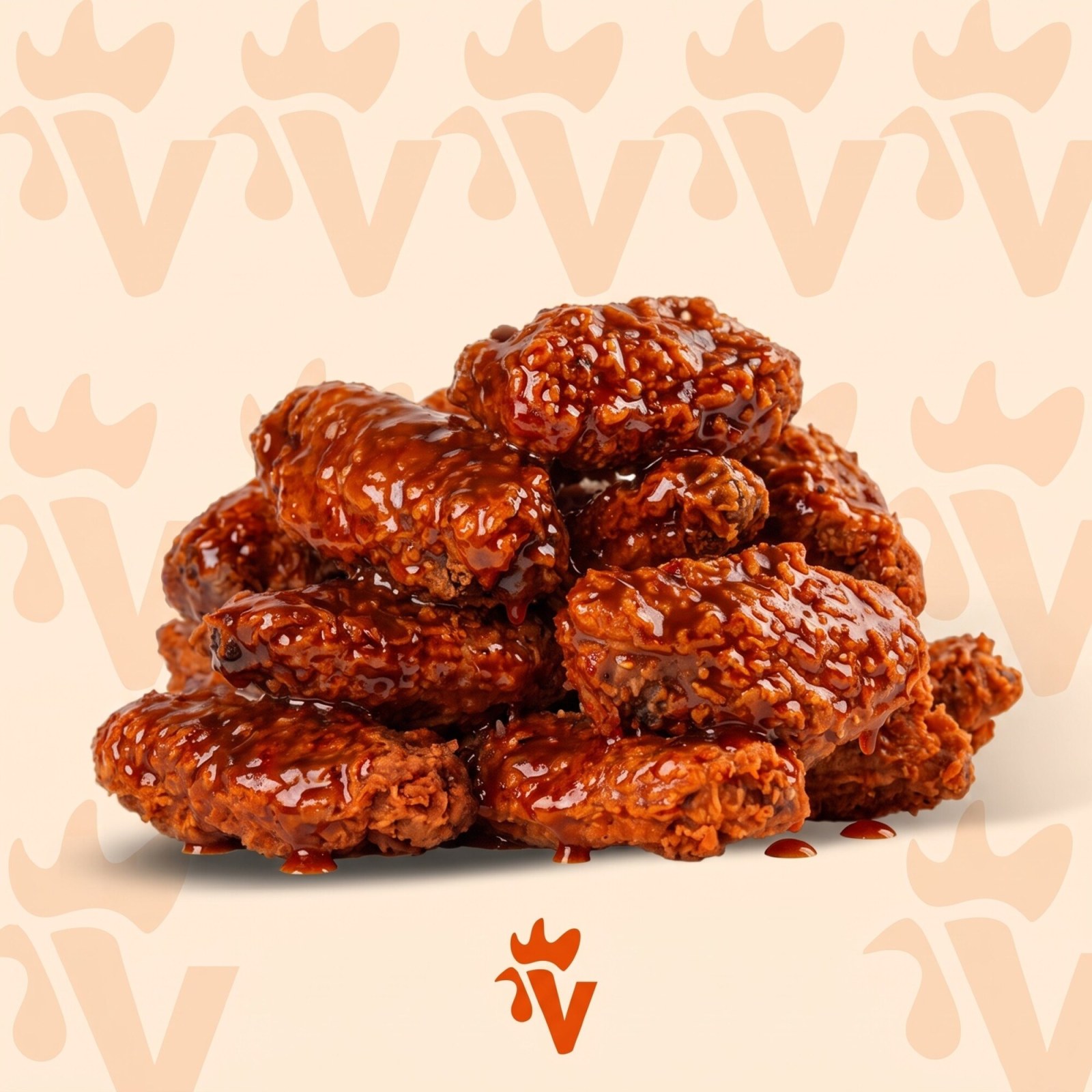 BBQ V Wings (8'li)