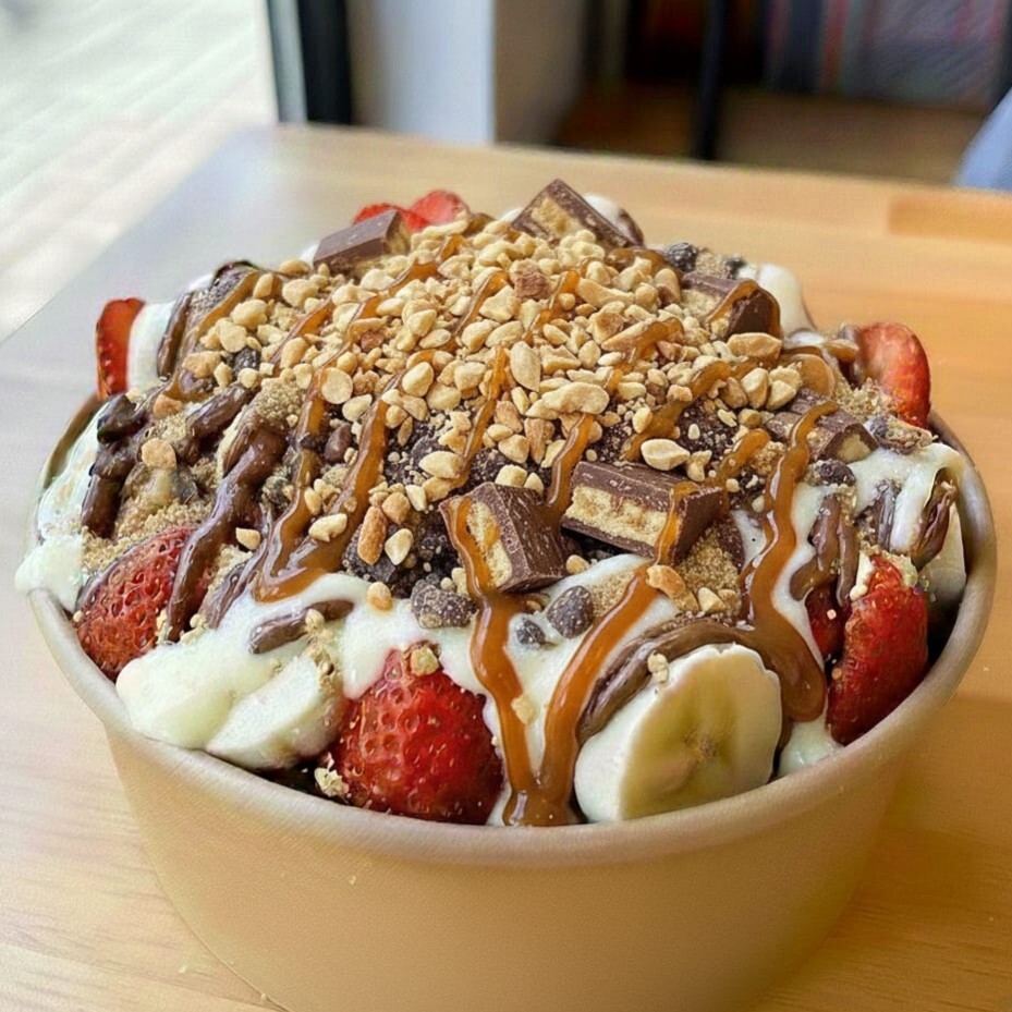 Snickers Pancake Bowl Waffle Small