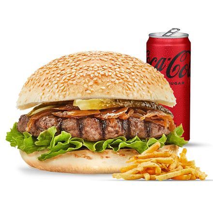 Medium Burger Menü