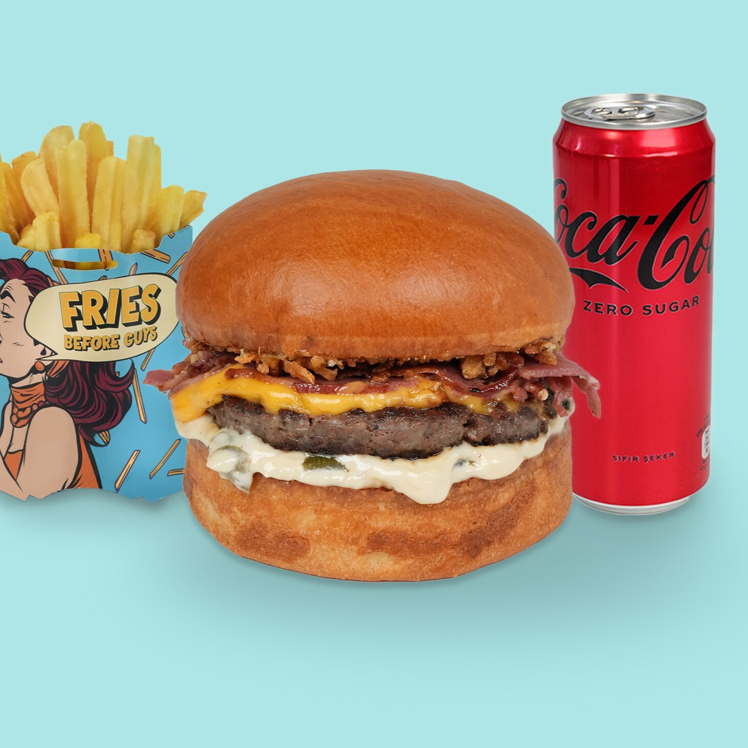 Alaska Truffle Burger Menü