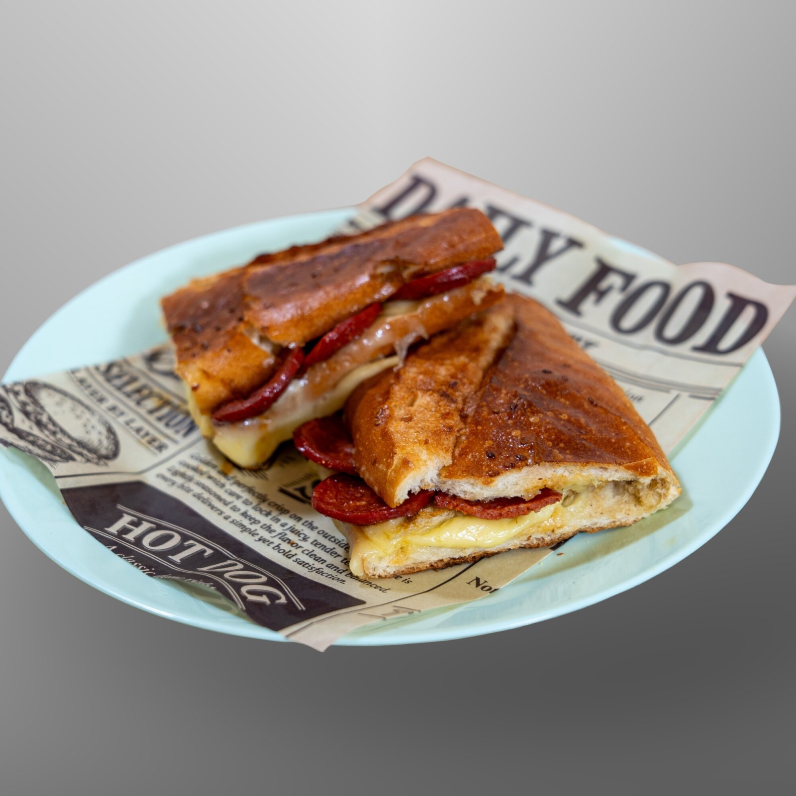 Kaşarlı Sucuklu Tost