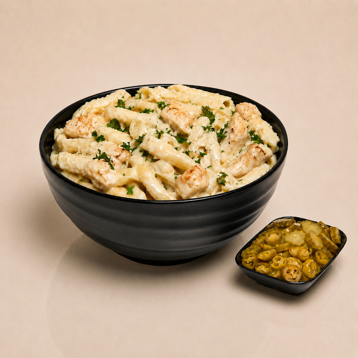 Körili Tavuklu Penne Makarna