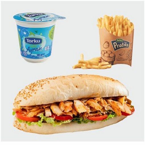 Tavuk Döner (150 gr.) Menü