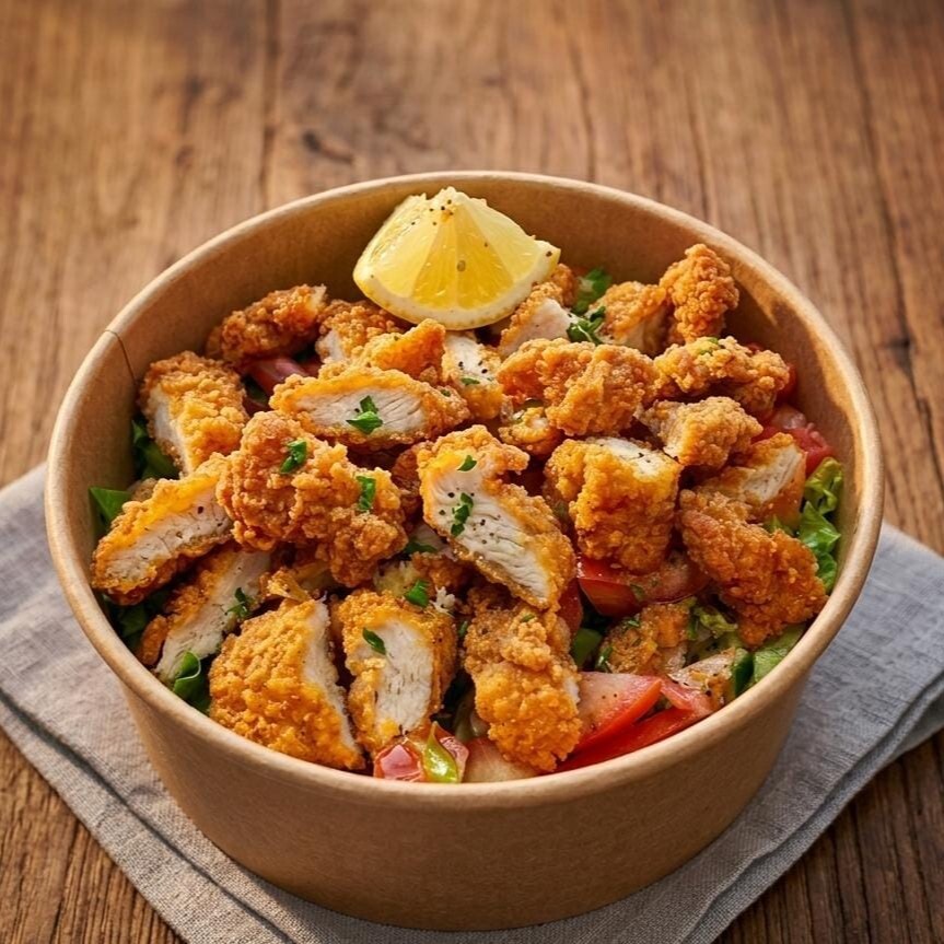 Çıtır Tavuklu Salata