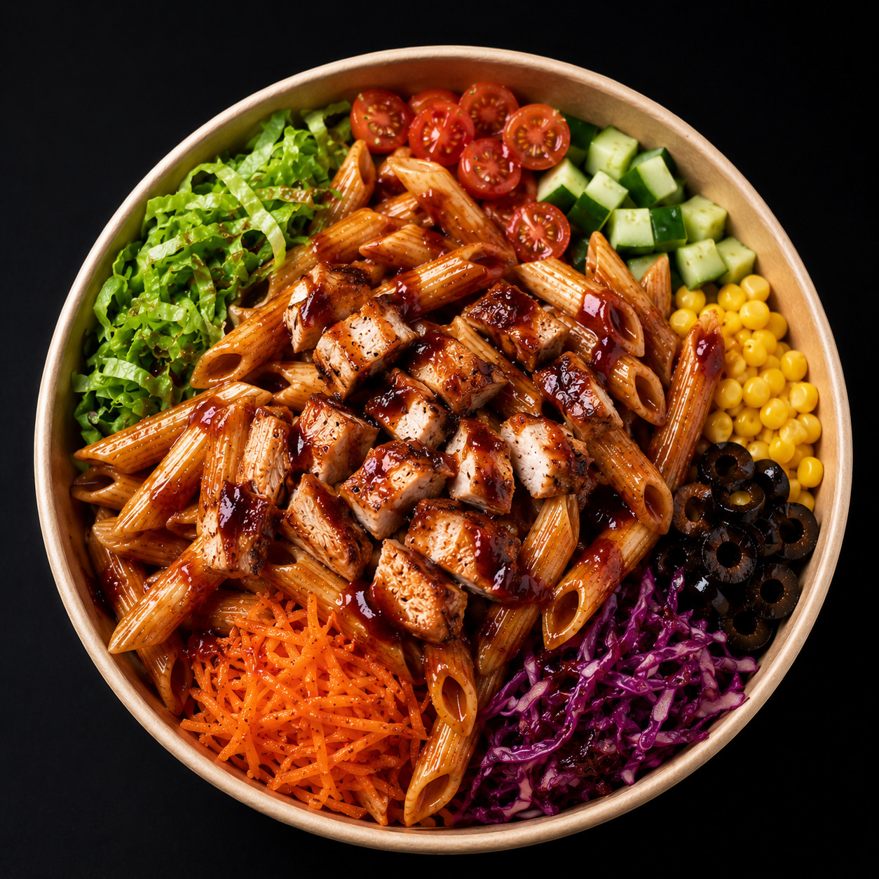Barbekü Soslu Tavuklu Bowl