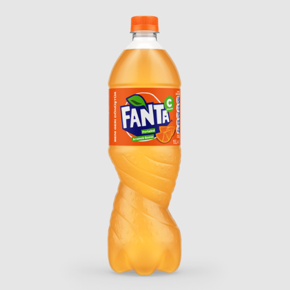 Fanta Portakal Aromalı Pet 1 L