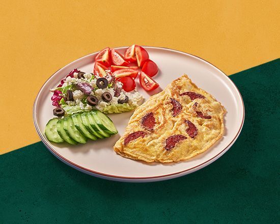 Sucuklu Omlet