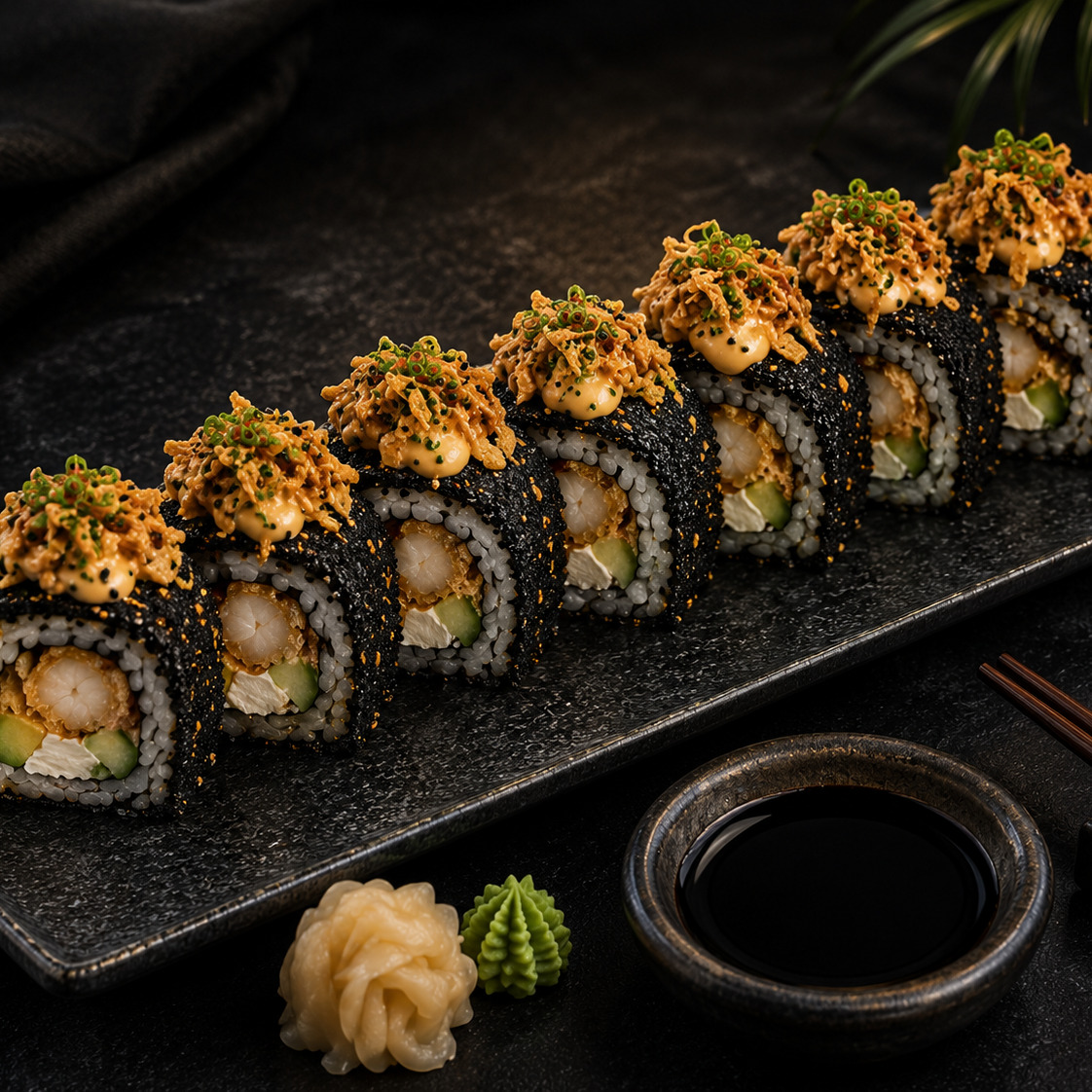 Black Mori Roll (8 Adet)