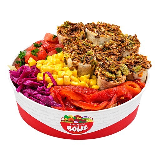 Çıtır Jalapenolu Komagene Roll Bowl