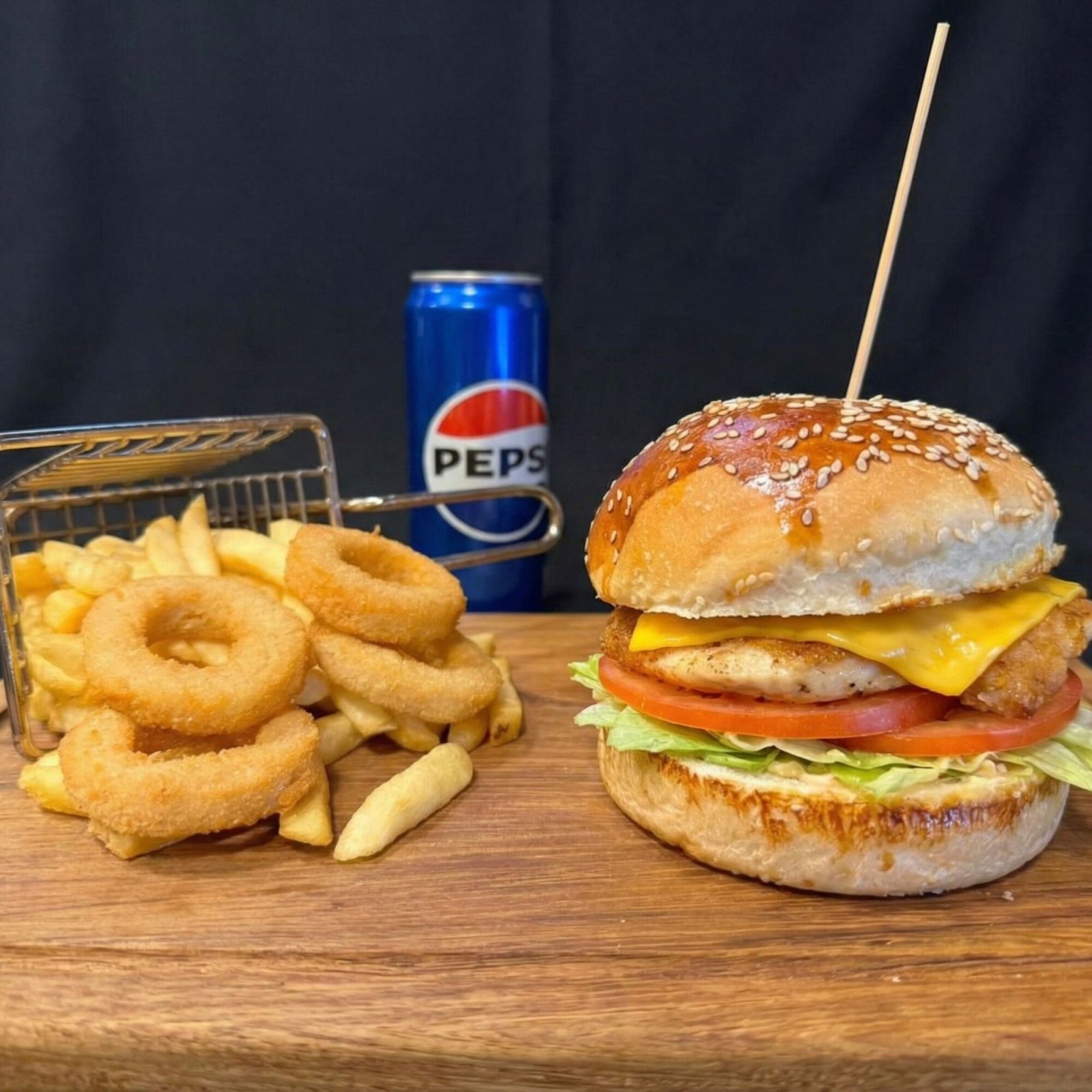Philadelphia Eco Chicken Burger Menü