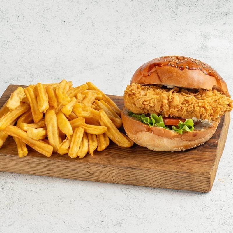 Çıtır Tavuk Burger