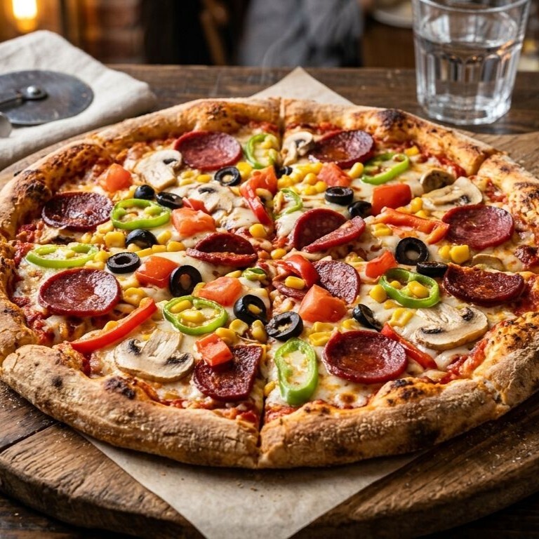 Orta Boy Karışık Pizza