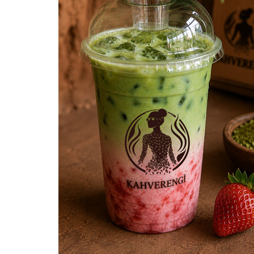 Iced Strawberry Matcha