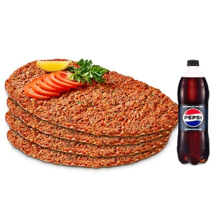 4'lü Lahmacun Menü