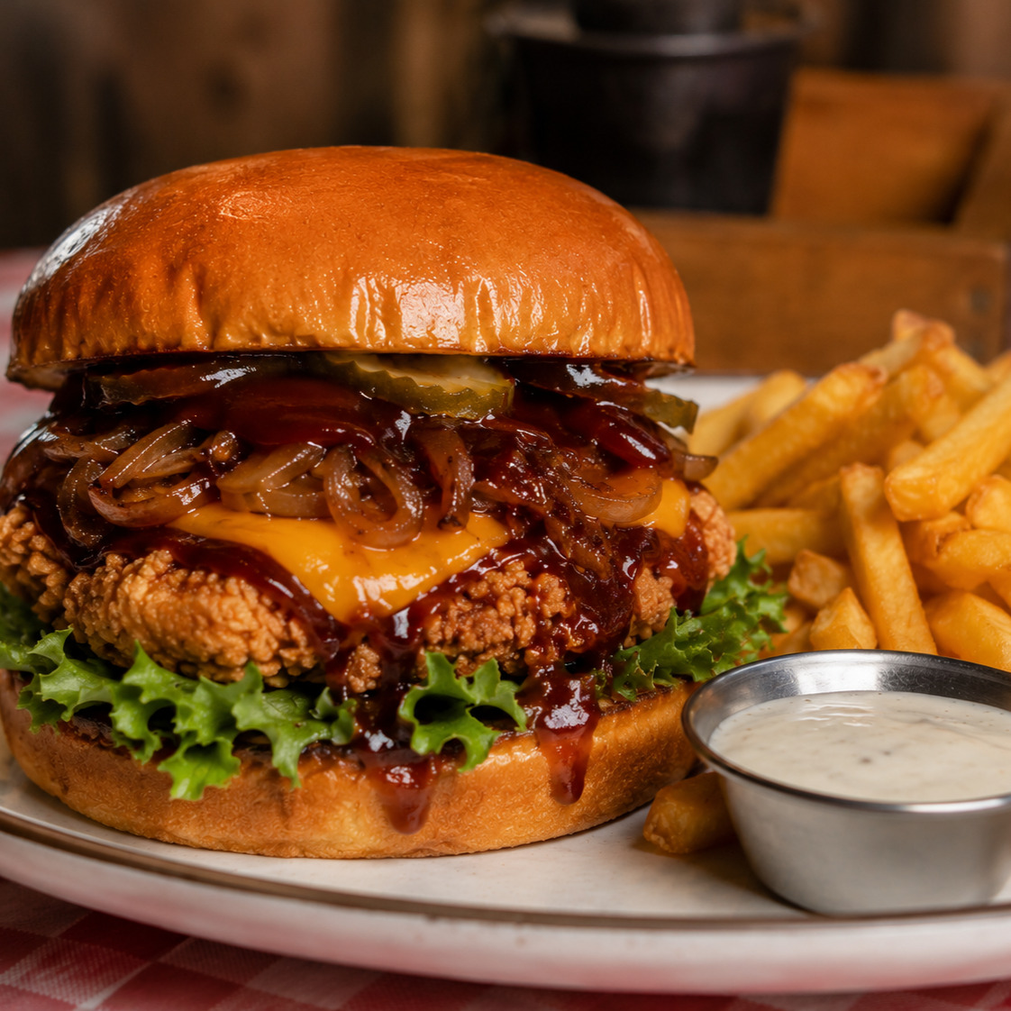Bbq Chicken Burger