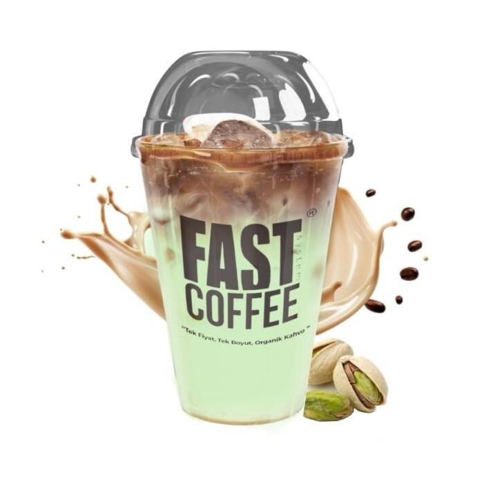 Antep Fıstıklı Latte (Soğuk)