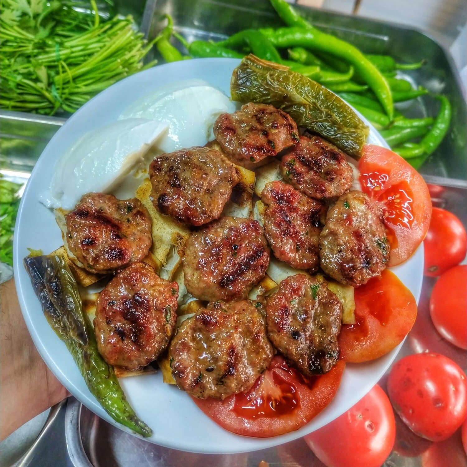 Porsiyon Pideli Köfte