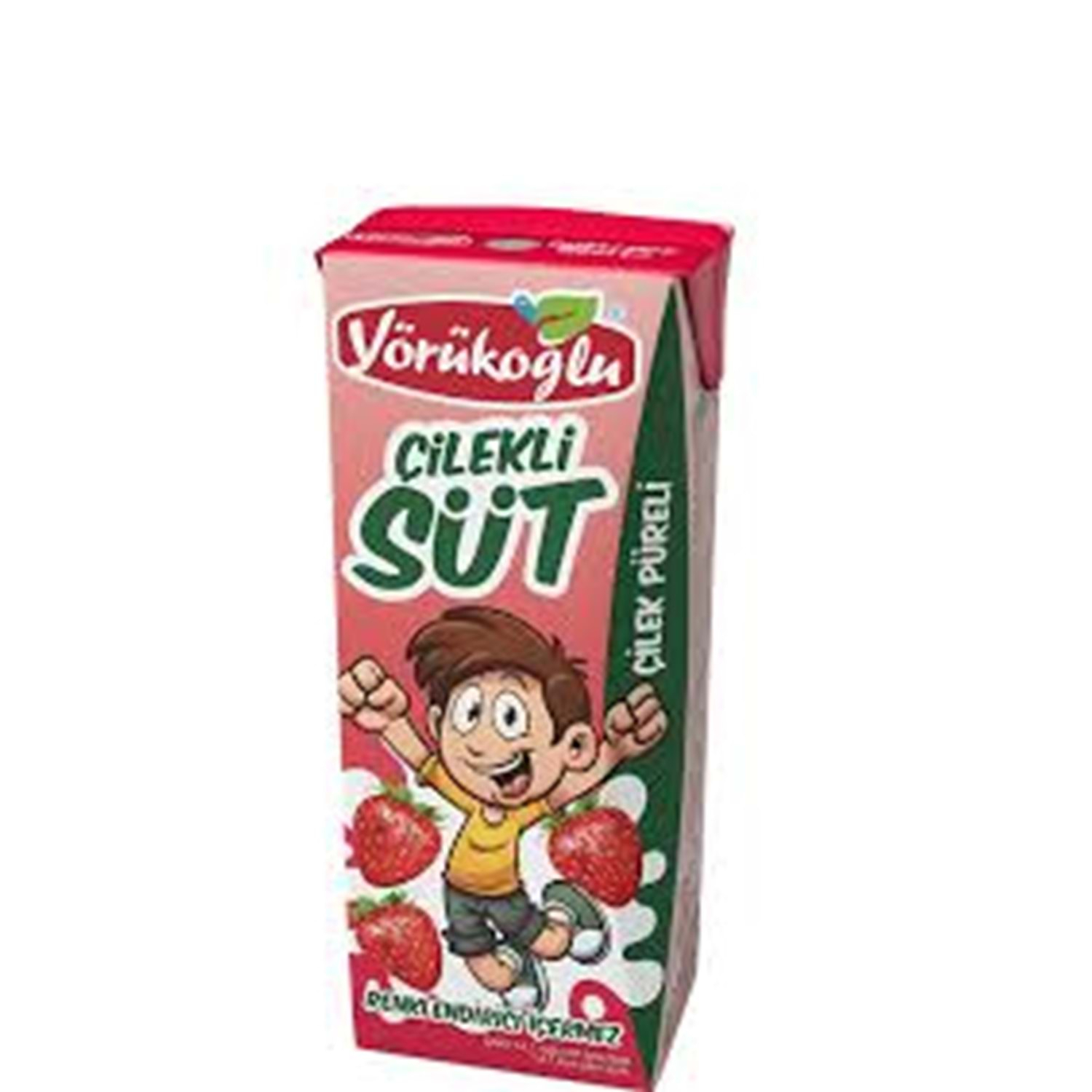 Çilekli Süt Yörükoğlu(200 Ml)