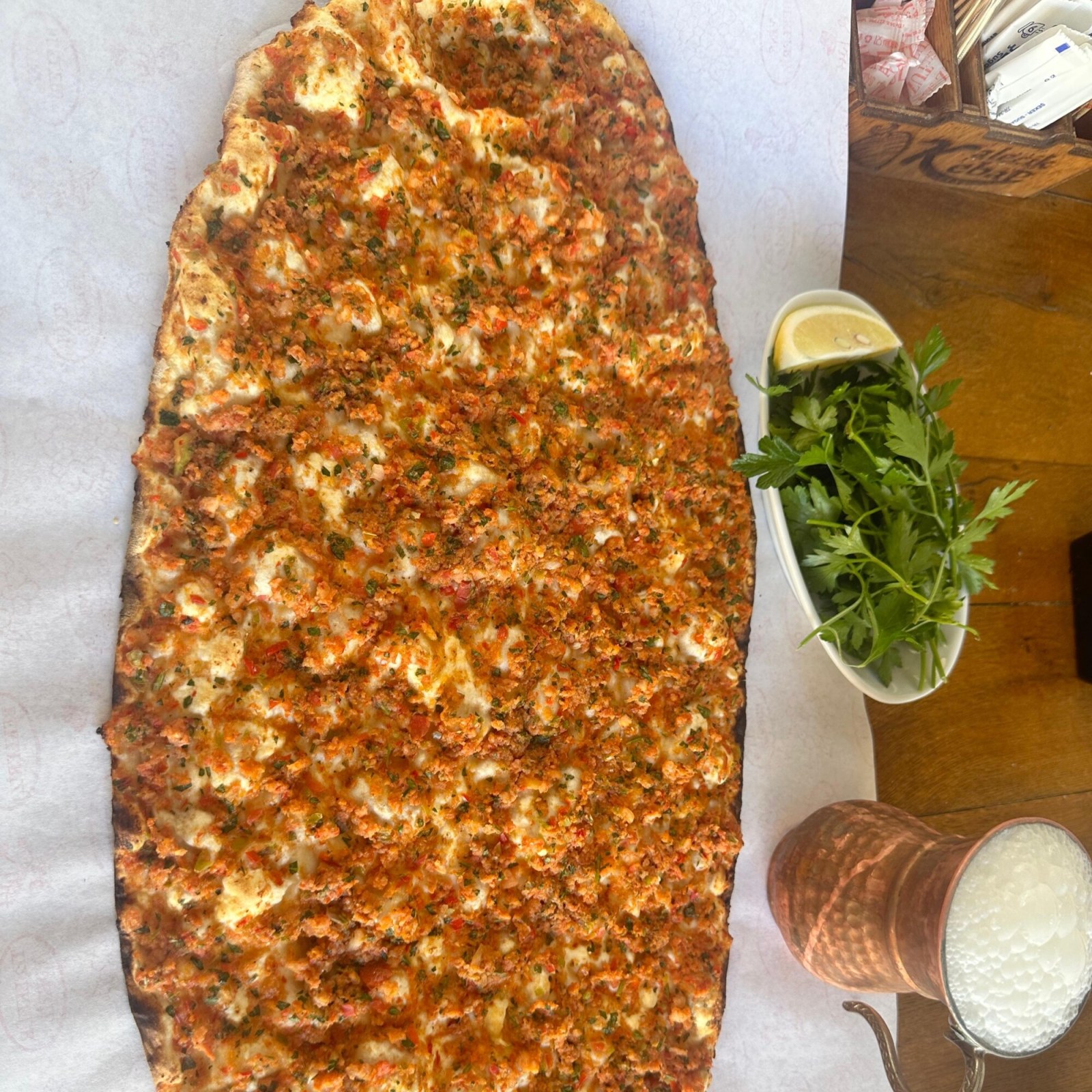 10 ADET LAHMACUN MENÜ