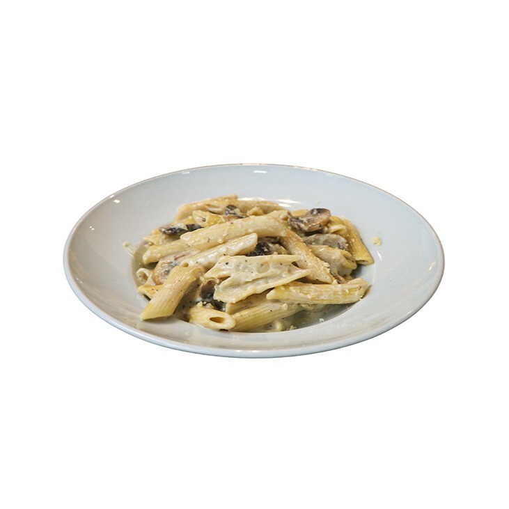 Kremalı Mantarlı Makarna