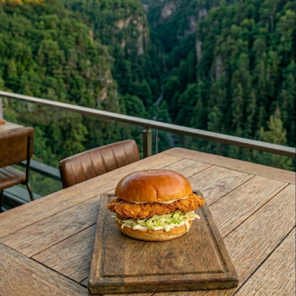 Tavuk Burger Menü