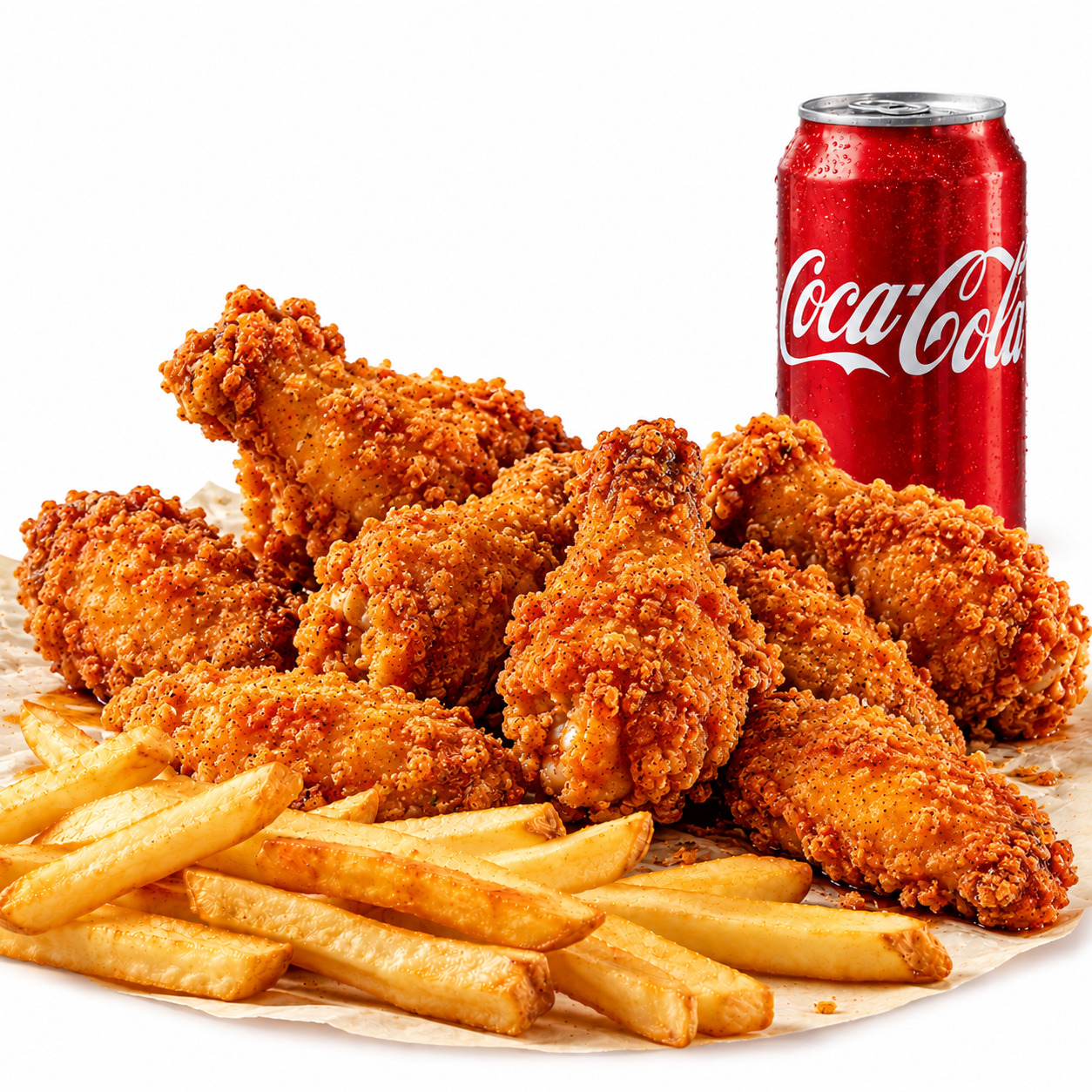 Crispy Wings Menü