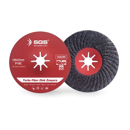 TURBO FİBER DİSK ZIMPARA (180MM)